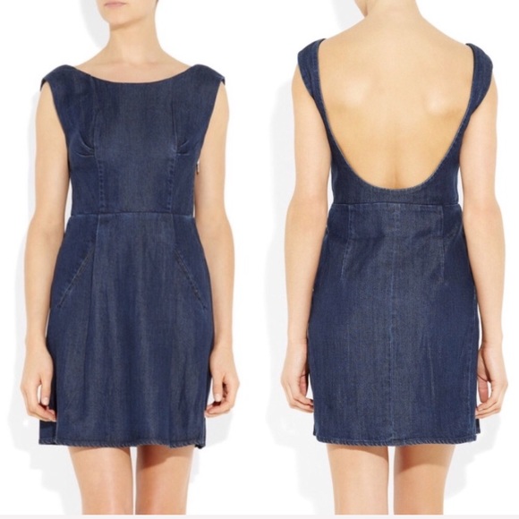 ACNE Denim Betty Dress - Picture 2 of 8